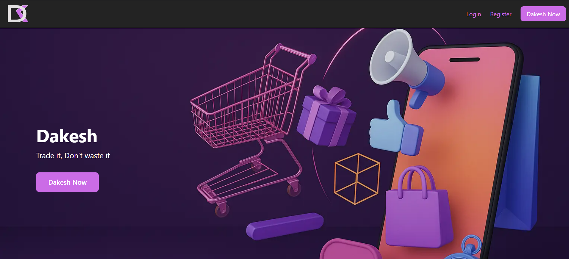 Dakesh - A Bartering platform